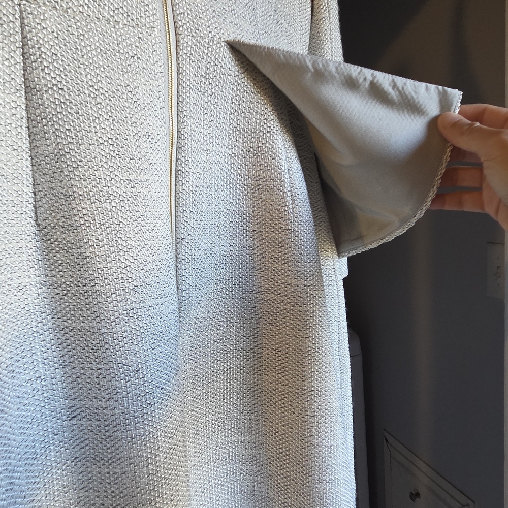 Elegant Cream Women's Dress - Picture 7 of 12